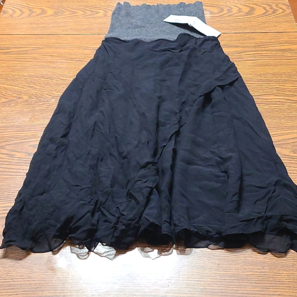 Vanessa Bruno 100% Silk Wrap Skirt